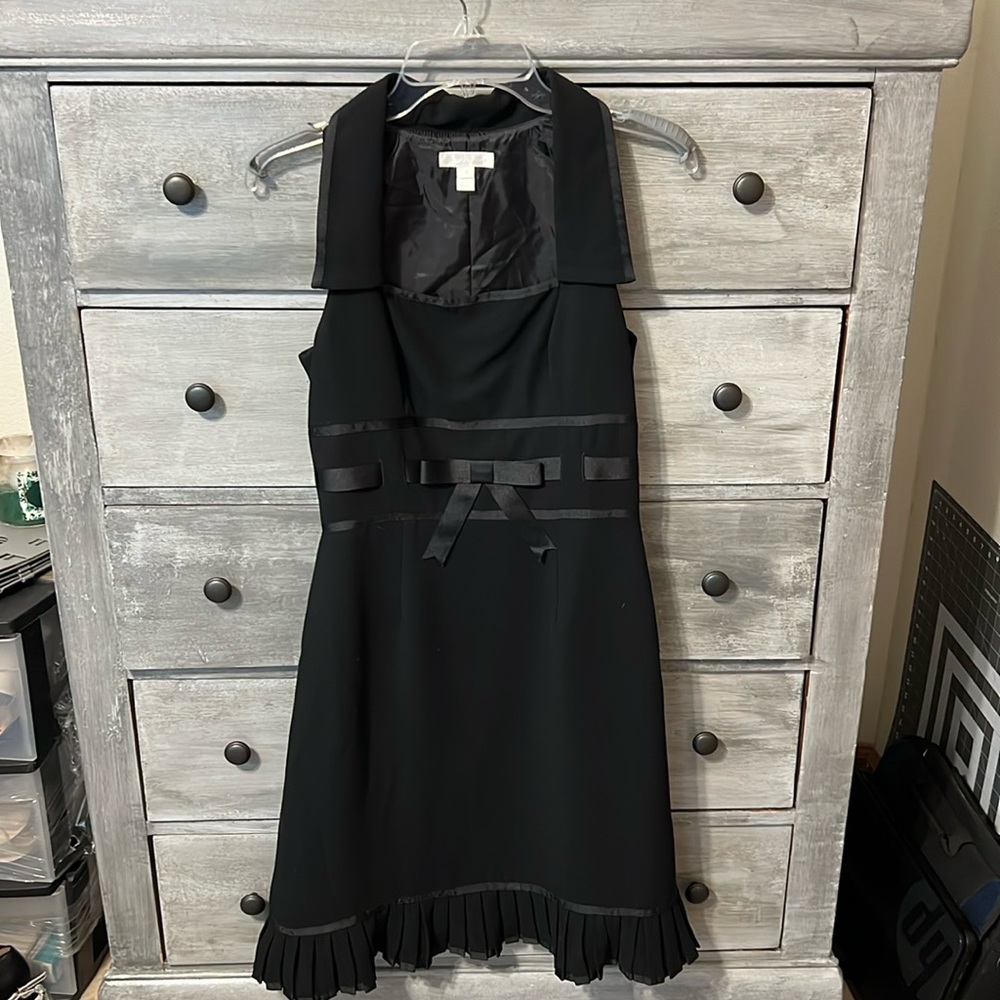 Midi black dress
